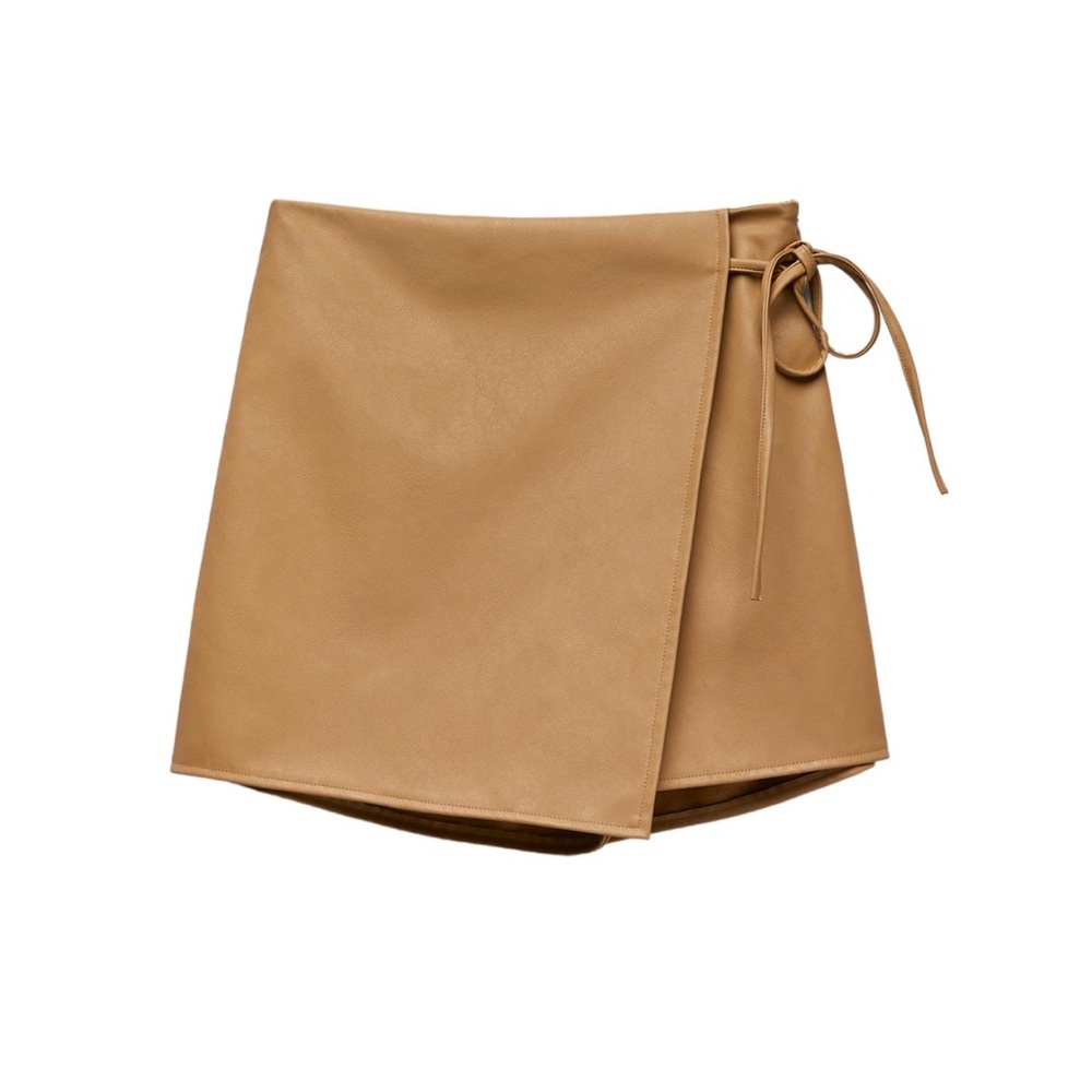 ZARA WRAP FRONT SKORT - NWT